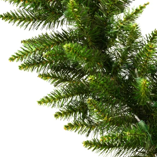 Kirkland's Home Camden Fir Clear Lit Industrial Garland, 50 Ft.- Arrangements & Greenery
