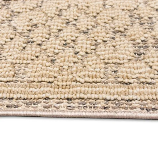 Kirkland's Home Camel Leopard Border Outdoor Area Rug, 6X9- Outdoor Rugs
