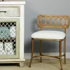 Kirkland's Home Canal Street Vanity Stool- Benches & Ottomans
