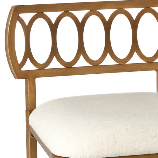 Kirkland's Home Canal Street Vanity Stool- Benches & Ottomans