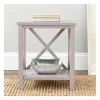 Kirkland's Home Candice Cross Back Accent Table- Accent & End Tables