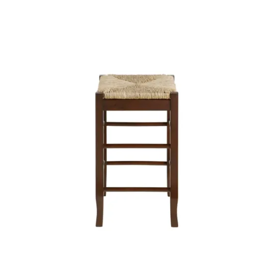 Kirkland's Home Cappuccino Wooden Counter Stool- Bar Stools & Counter Height Stools
