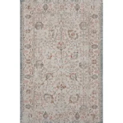 Kirkland's Home Caramel Botanical Indoor/Outdoor Area Rug, 7X9- Outdoor Rugs