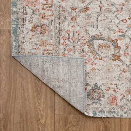 Kirkland's Home Caramel Botanical Indoor/Outdoor Area Rug, 7X9- Outdoor Rugs