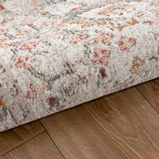 Kirkland's Home Caramel Botanical Indoor/Outdoor Area Rug, 7X9- Outdoor Rugs