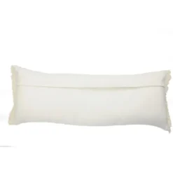 Kirkland's Home Caramel Coated Lumbar Accent Pillow With Fringe- Pillows