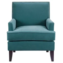 Kirkland's Home Carlton Accent Chair With Nailhead Trim- Accent Chairs