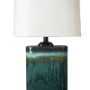 Kirkland's Home Carolina Blue Ceramic Table Lamp- Table Lamps