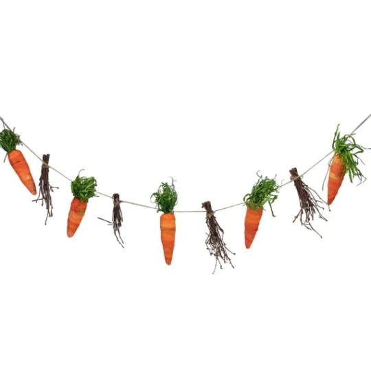 Kirkland's Home Carrot And Twig Bundle Garland- Decorative Accents