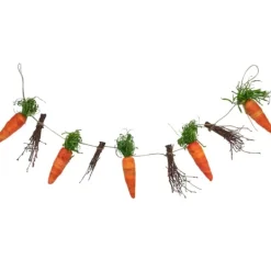 Kirkland's Home Carrot And Twig Bundle Garland- Decorative Accents