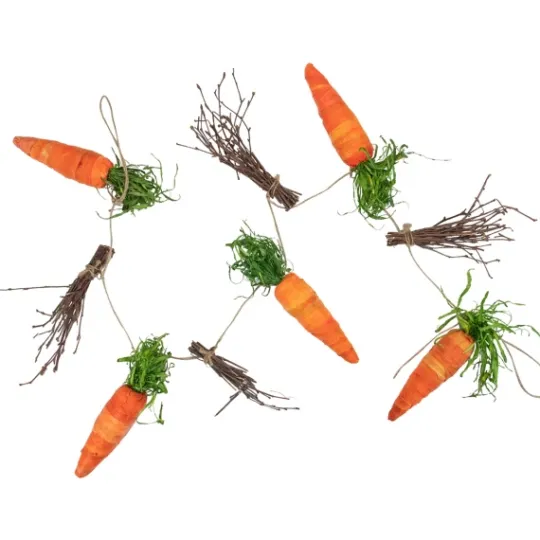 Kirkland's Home Carrot And Twig Bundle Garland- Decorative Accents