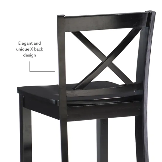 Kirkland's Home Carter X-Back Counter Stool- Bar Stools & Counter Height Stools