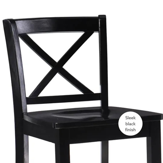 Kirkland's Home Carter X-Back Counter Stool- Bar Stools & Counter Height Stools