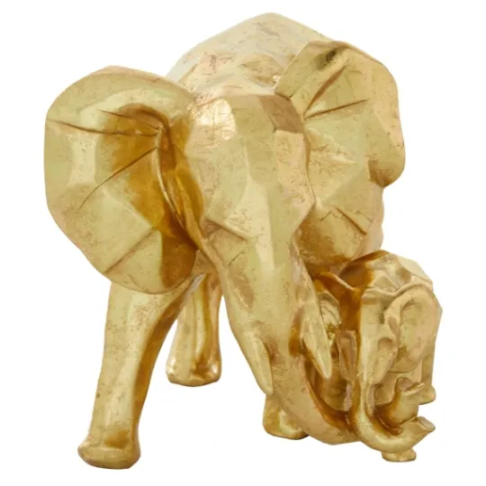Kirkland's Home Carved Elephant Family Statue- Statues & Figurines