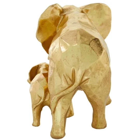 Kirkland's Home Carved Elephant Family Statue- Statues & Figurines