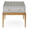 Kirkland's Home Carved Graphite And Gold Accent Table, 24X28- Accent & End Tables