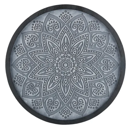 Kirkland's Home Carved Round Medallion Wall Plaque- Wall Plaques