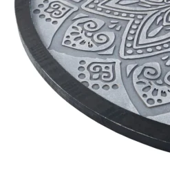 Kirkland's Home Carved Round Medallion Wall Plaque- Wall Plaques