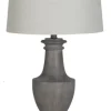 Kirkland's Home Carved Urn Table Lamps, Set Of 2- Table Lamps