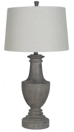 Kirkland's Home Carved Urn Table Lamps, Set Of 2- Table Lamps