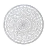 Kirkland's Home Carved Wood Acanthus Rosette Wall Plaque- Wall Plaques