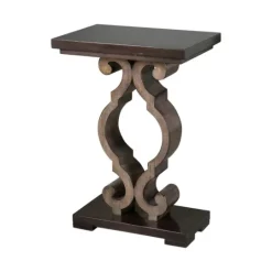 Kirkland's Home Carved Wood Decorative Accent Table- Accent & End Tables