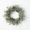 Kirkland's Home Cedar And Pinecone Branches Winter Wreath- Wreaths