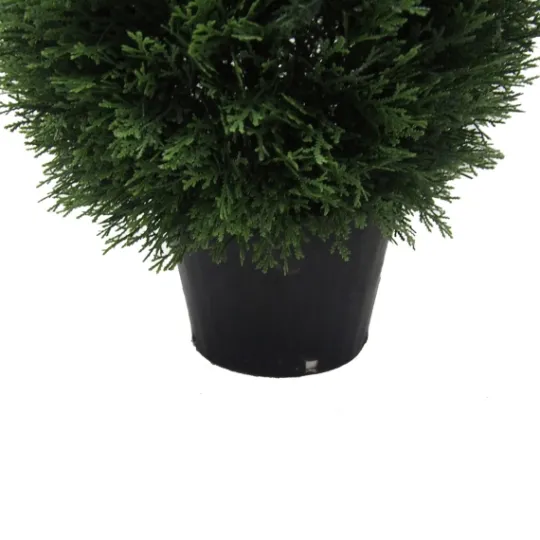 Kirkland's Home Cedar Cone Potted Topiary, 24 In.- Trees & Topiaries