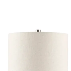 Kirkland's Home Ceramic And Wood Cone Table Lamp- Table Lamps