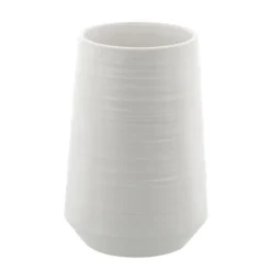Kirkland's Home Ceramic Ribbed Vase, 7 In.- Vases