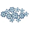 Kirkland's Home Cerulean Blossoms Ornate Wall Plaque- Wall Plaques