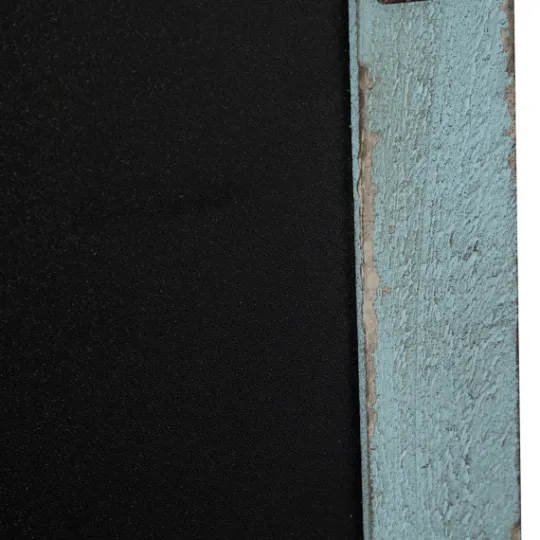 Kirkland's Home Cerulean Distressed Blackboard Wall Plaque- Memo & Chalkboards