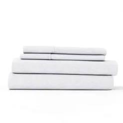 Kirkland's Home Chambray 4-Pc. Queen Bed Sheet Set- Bed Sheets