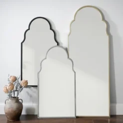 Kirkland's Home Champagne Maria Arch Full Length Mirror- Full Length & Floor Mirrors