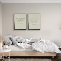 Kirkland's Home Change The World Dr. Seuss Quote Framed Art Print- Wall Quotes & Signs
