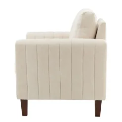 Kirkland's Home Channel Tufted Velvet Club Accent Chair- Accent Chairs
