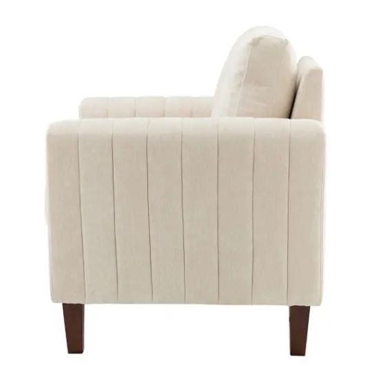 Kirkland's Home Channel Tufted Velvet Club Accent Chair- Accent Chairs
