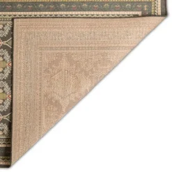 Kirkland's Home Charcoal Diamond Nile Indoor/Outdoor Runner, 1X7- Outdoor Rugs