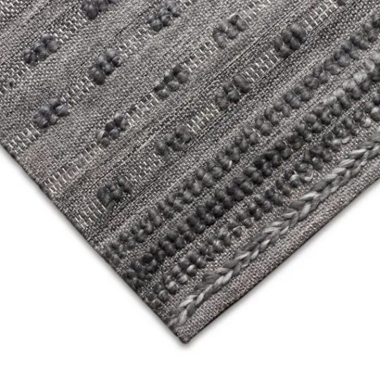 Kirkland's Home Charcoal Embellished Outdoor Area Rug, 8X10- Outdoor Rugs