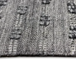 Kirkland's Home Charcoal Embellished Outdoor Area Rug, 8X10- Outdoor Rugs