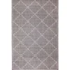 Kirkland's Home Charcoal Geo Lattice Outdoor Area Rug, 7X9- Outdoor Rugs
