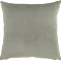 Kirkland's Home Charcoal Metallic Marble Swirl Throw Pillow- Pillows