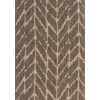 Kirkland's Home Charcoal Mocha Chevron Outdoor Area Rug, 7X10- Outdoor Rugs