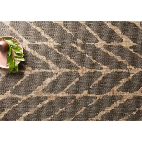 Kirkland's Home Charcoal Mocha Chevron Outdoor Area Rug, 7X10- Outdoor Rugs