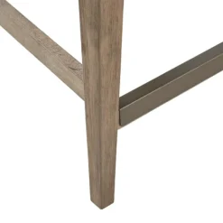 Kirkland's Home Charcoal Upholstered Seat Counter Stool- Bar Stools & Counter Height Stools