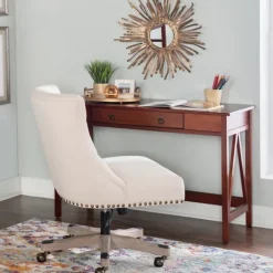Kirkland's Home Charleston Antique Tobacco Desk- Office Furniture