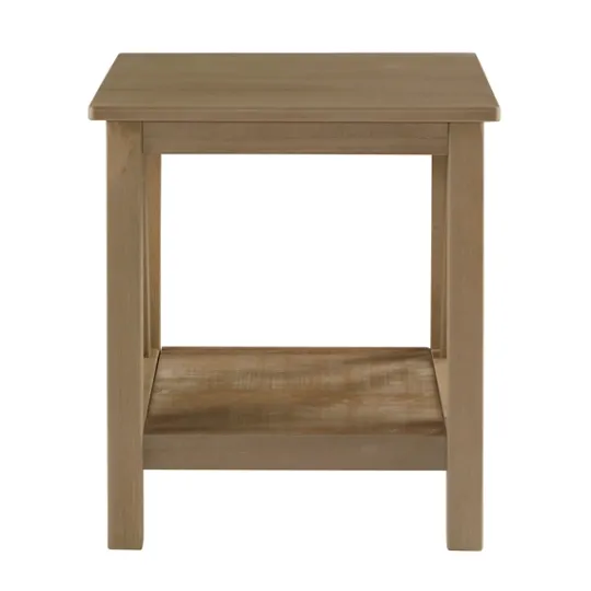 Kirkland's Home Charleston Rustic Gray Accent Table- Accent & End Tables