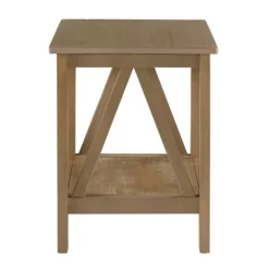 Kirkland's Home Charleston Rustic Gray Accent Table- Accent & End Tables