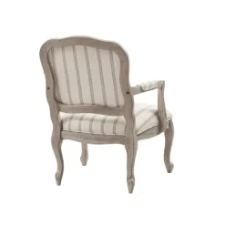 Kirkland's Home Chaucer Stripe Accent Chair- Accent Chairs