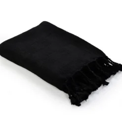 Kirkland's Home Checkered Weave Fringe Throw- Blankets & Throws